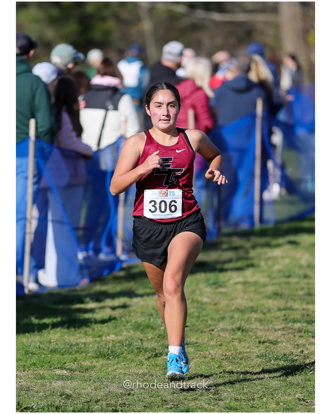 Isabella Gomez-Rodriguez, East Greenwich High School, P241, 25:04.04 - New England Cross Country State Championship - Thetford Vt - November 8, 2025 File: ./dir-1-Girls-Championship/251108-2025-New England-Cross-Country-Championships-Thetford-VT-411-296A6938.jpg Isabella Gomez-Rodriguez, East Greenwich High School, P241, 25:04.04 - New England Cross Country State Championship - Thetford Vt - Novembe…